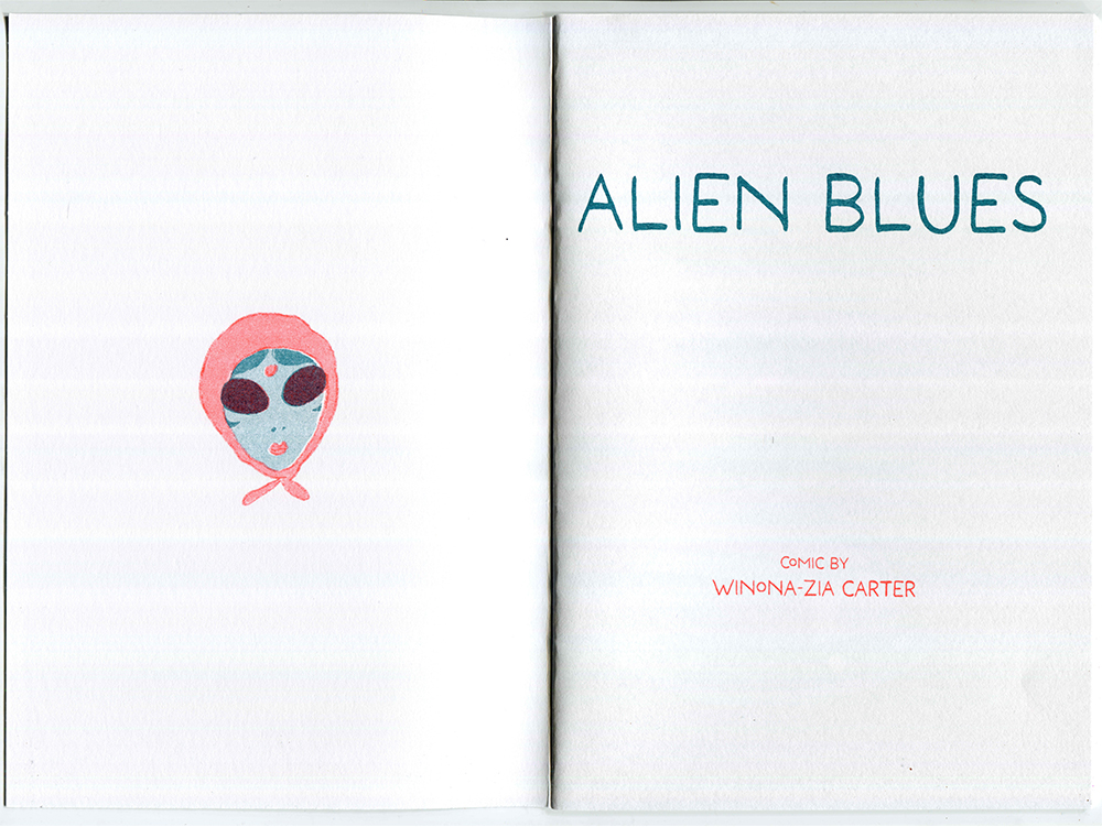 alien blues page 2 and 3